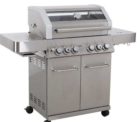 Gril commercial de vapeur de partie de famille de gril de barbecue de cuisine de SUS430 AGA