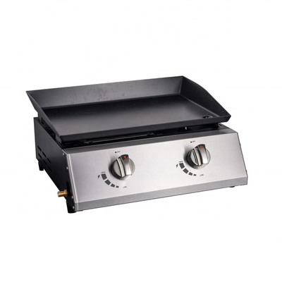 Barbecue à hautes températures de gaz du gril extérieur CSA de Plancha avec Plancha