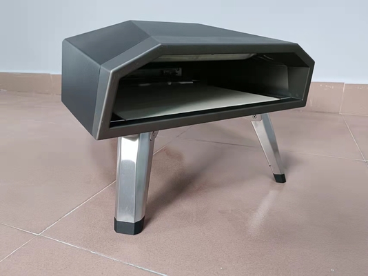Cuisinier à gaz en acier inoxydable avec parois isolantes