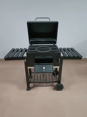 Gril en bois mobile d'acier inoxydable du gril 30kgs de BARBECUE de charbon de bois de CSA