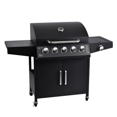 Gril sans fumée extérieur de barbecue du gril 201 solides solubles de BARBECUE de gaz de CSA avec l'acier inoxydable