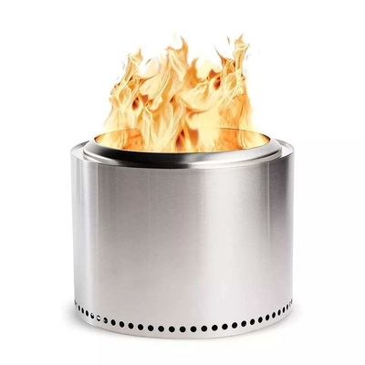 304 AGA Outland puits portatifs du feu de l'acier inoxydable pour le camping de charbon de bois