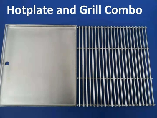 201 gril d'intérieur du gril 4mm Teppanyaki de BARBECUE d'acier inoxydable Teppanyaki