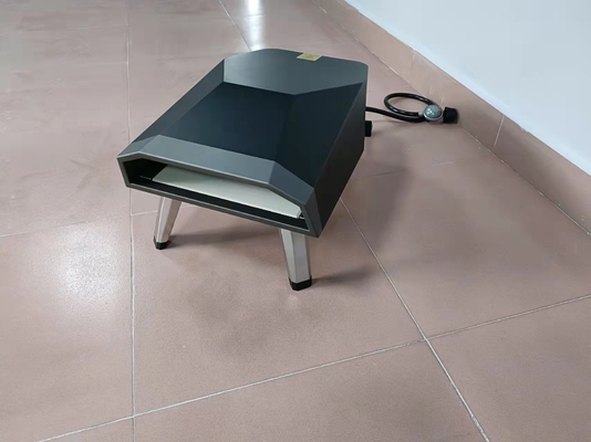 pizza alimentée au gaz Oven Outdoor Portable Red CSA Mini Pizza Oven Gas de 400mm