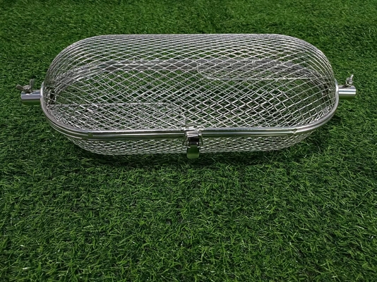 Accessoires extérieurs de BARBECUE d'AGA 201ss 8mm Napoleon Rotisserie Grill Basket