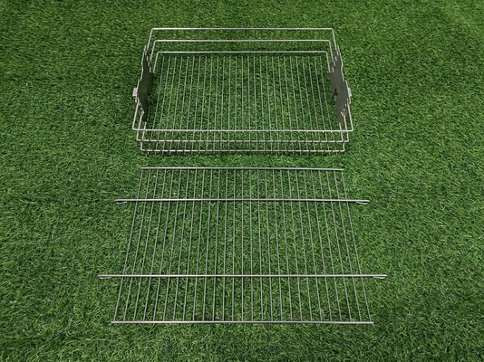 Paniers extérieurs de rôtissoire d'accessoires de BARBECUE d'OEM de CSA 304ss