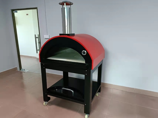 four de pizza d'Oven Outdoor Wood Stove With mis le feu par bois d'acier de 410C CSA