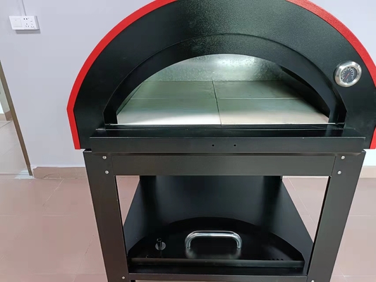Fourneau brûlant mobile d'Oven Wood Fired CSA de pizza d'acier inoxydable