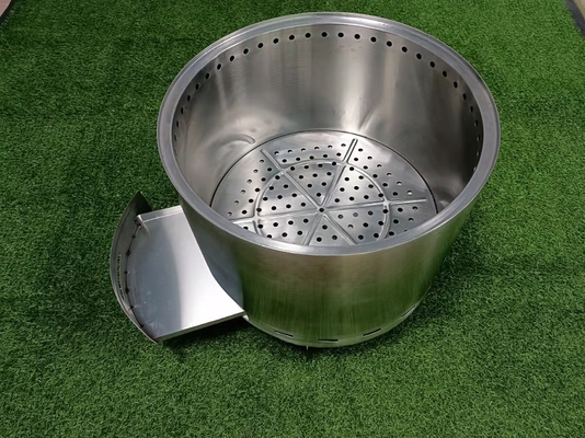 le feu 11kgs portatif pique 304 puits extérieurs du feu d'acier inoxydable