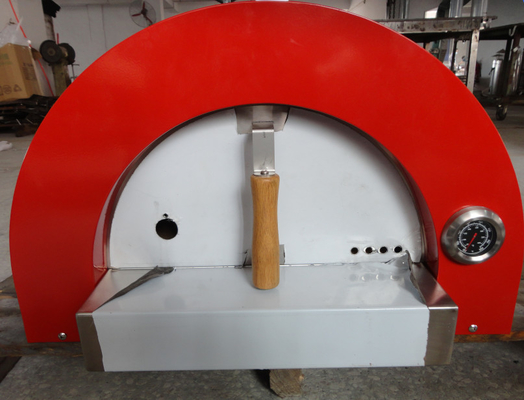 Système à plusieurs brûleurs de four à pizza en acier inoxydable à bois